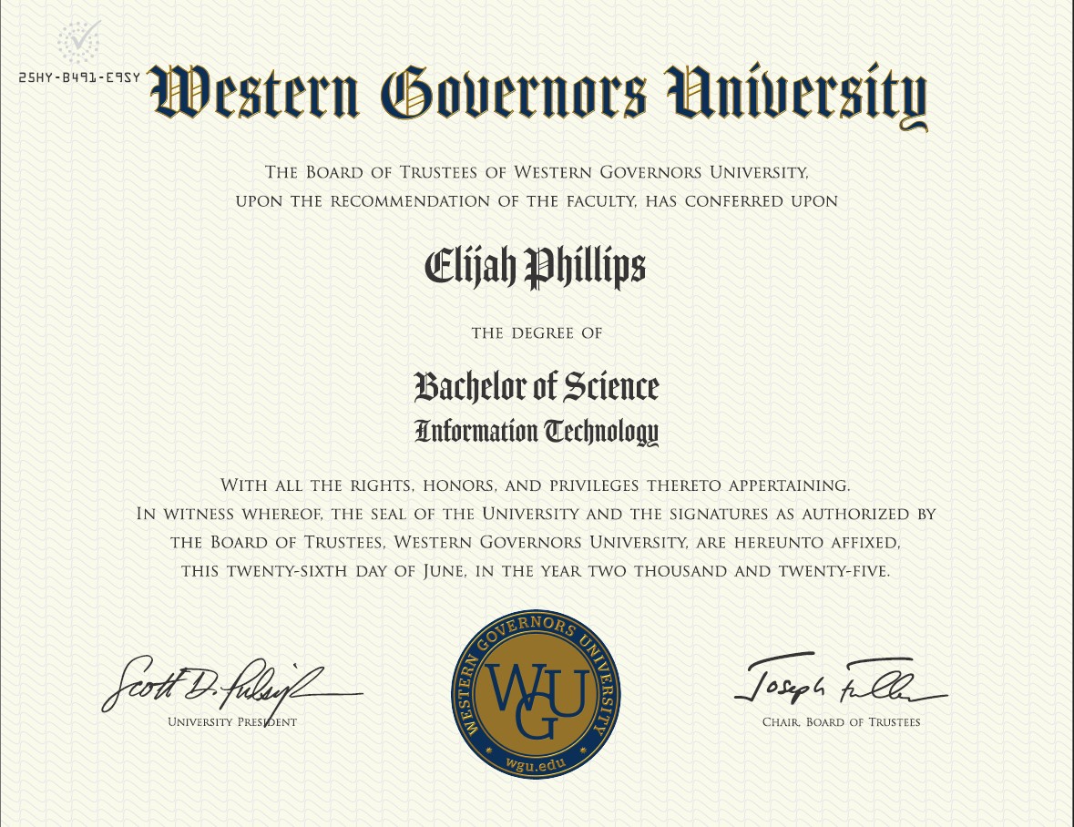 Bachelors Degree